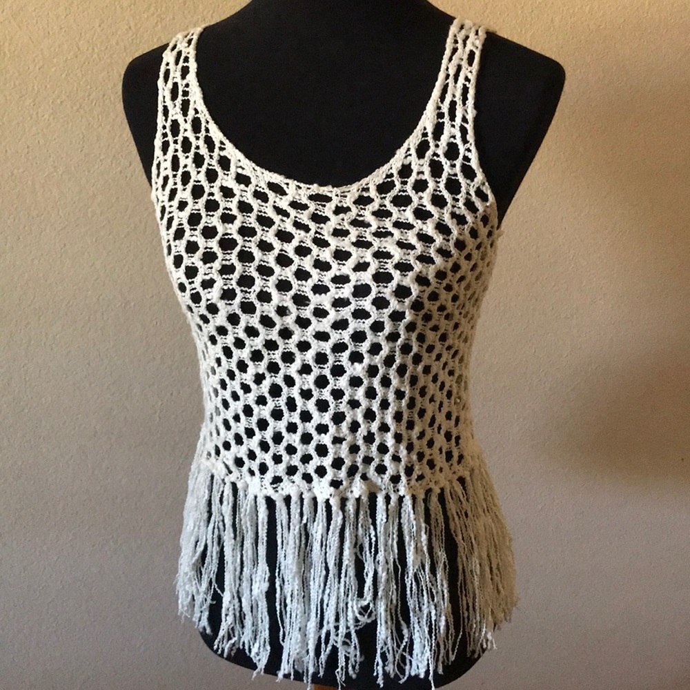 MINKPINK Crochet Top